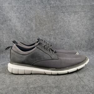 George Shoes Mens 12 Oxford Derby Sneakers Formal Comfort Professional Gray Mesh